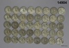 90  Silver Washington Quarter Roll Circ-bu  Nice   Roll Of 40 Coins  900