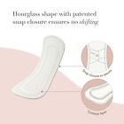 Rael Reusable Pads  Incontinence Pads For Women  Washable  3 Count 