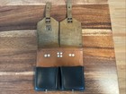 Vintage Fn-fal Fal  308 7 62x51 Austrian Leather Magazine Pouch  Surplus Miltary