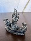 The Wizard Of The Lake  The Tudor Mint Myth And Magic Vintage Pewter Wizard