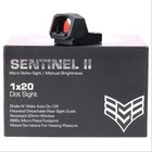 Swampfox Sentinel Ii Micro Reflex 1x20 3moa Red green Dot Sight Rmsc Footprint