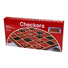 Pressman Checkers -- Classic Game With Folding Board And Interlocking Checkers