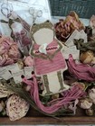 Stacy Nash Lily Frog Animal Cracker Finished Cross Stitch Weeks Dye Works Floss