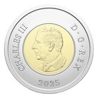 2025 Canada  2 Dollar Toonie Daphne Odjig Colorize Uncirculated Coin From Roll
