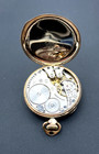 Antique Hampden Ladies Molly Stark Gold Filled 5 0 Pocket Watch Runs With Video