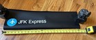 Vintage Nyc Subway Old Rollsign Sign Queens-jfk Airport-express Train Plane