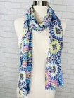 Nwt Vera Bradley Soft Lightweight Summer Scarf Wrap Shawl Sunny Medallion Beachy