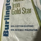 Vintage Burlington House Gold Star Twin Flat   Fitted Sheet Set Blue Mod Floral
