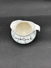 Vintage Holt Howard Pixieware Cream Crock Creamer Blue Stripes Mcm Japan 1958