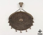 Vintage Gorham Sterling Silver Star Pattern Link Mesh Handbag Purse W engraving