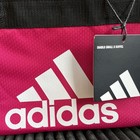 Adidas Diablo Small Ii Hex Duffel Gym Bag Intense Bold Pink black  White