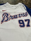 2021 Atlanta Braves Jimmy Leo Game Issued used  97 Nike Baseball Jersey 44
