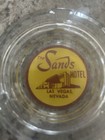 Vintage 1950 s The Sands Hotel Las Vegas Nevada Glass Casino Ashtray Mcm