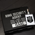 Personalised Ring Security Box - Page Boy Gift - Ring Bearer Wedding Ring Box