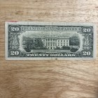 1981 Federal Reserve Note  20 Twenty Dollar Bill Vintage Us Currency