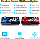 35000 Games In 1 Pandora Box Retro Arcade Game Console With Two Separate Host Fo