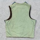 Vintage 40   s Wwii Usmc United States Marine Corps Military Vest Alpace Fur Lined