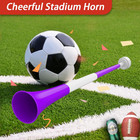 Collapsible Stadium Horn Noise Maker 24 Inch Vuvuzela Blow Horns Loud Sound Socc