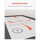 84  Air Hockey Table  Indoor Arcade Table Gaming Set With 2 Pushers  2 Puc