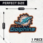Miami Dolphins Nfl Team Logo Iron On Patch - Sew Patch - Embroidered Patch