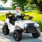 Kids Ride On Truck  12v Electric Vehicle Jeep Car With Remote Control  Toddle   