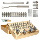 Universal Implant Fixture   Fractured Screw Removal Kit Mct Fsrk-02 Surgical Kit
