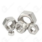 Hex Nuts Stainless Steel 304 Coarse fine Thread Nuts For Bolts Size M3 To M12