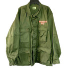 New Touchstone Renaissance Man Movie Memorabilia Green Promo Army Jacket  Large