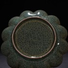 7 old China Antique Song Dynasty Longquanxikou Kiln Porcelain Lotus Flower Plate