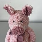 Vintage Russ Berrie Pinky Pink Pig Plush Stuffed Animal Piggie  Toy