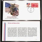 Old Glory s Proudest Moments Fleetwood Covers Kunstler Stamps 1977 Vintage Rare