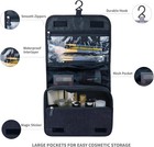 Large Capacity Toiletry Bag Travel Bag W  Hanging Hook Men   Women Waterproof