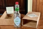 Vintage 1950 Tabasco Military Issued Limited Edition Bottle 3 Oz With Box