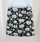Tail Women s Back Green White Floral Print Activewear Golf Skort Size Large