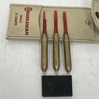 Marksman Brass Steel Tip Darts 22 Grams Set Of 3 W leather Pouch