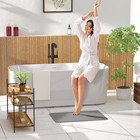 Soft Textured Shower Mat  Non Slip Anti Mould For Inside Shower   Bathtub Mats