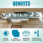 Car Side Rear Window Sun Shade Cover Windshield Screen Mesh Baby Uv Shield Visor
