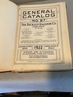 Vtg Antique 1922 Backley Ralston Motor Goods Catalog No 87 Ford Cars Protexall