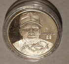 999 Silver 1oz Plata Pura Jose Cruz Mlb Baseball Puerto Rico Token Coin Pelotero