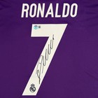 Cristiano Ronaldo Signed Real Madrid Jersey Beckett Witnessed 2017 Ucl Final