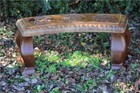 Concrete Cement Bench Leg Mold Omega Leg Mold For Concrete 1 4  Material