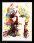 Peter Max   Beautiful   Pop Art  Signed Vintage Print    New White Frame