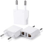 3 Pack Plug Adapter European Converter Power Travel Charger Us To Europe Outlet