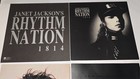 Janet Jackson 3 Tour Program  2 Rhythm Nation Promo Flat Poster Music Pop Book
