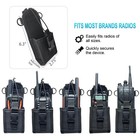 Radio Strap Holster For Firefighters  Adjustable Wide Shoulder Strap With Mic   