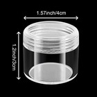 Lot 96 Pcs 20g 20ml Clear Plastic Sample Small Container Storage Leak-proof