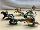 Vintage 1971 Set Of 6 Britains Deetail Confederate Civil War Cavalry  England