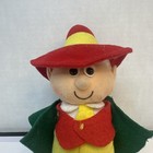 Vintage 1997 Ernie Keebler Elf Bean Plush  11  - Red - Green - Yellow