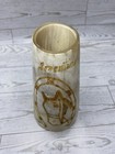 Argentina Hand Carved Cattle Horn Horse Gaucho Folk Art Pen Holder
