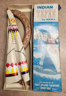 Vintage 1960 s Marx Johnny West  indian Tepee   In Box No  1867  Complete Rare